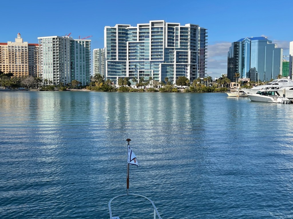 Day 40 (2/16/26) – St. Petersburg Municipal Marina to Marina Jack Yacht Basin (Sarasota)